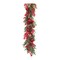 Melrose Pine with Berry and Ornament Christmas Garland 5' x 9"
